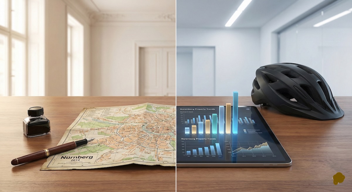 Marktanalyse Nürnberg: Die Entwicklung der Immobilienpreise von 2014 bis 2026.