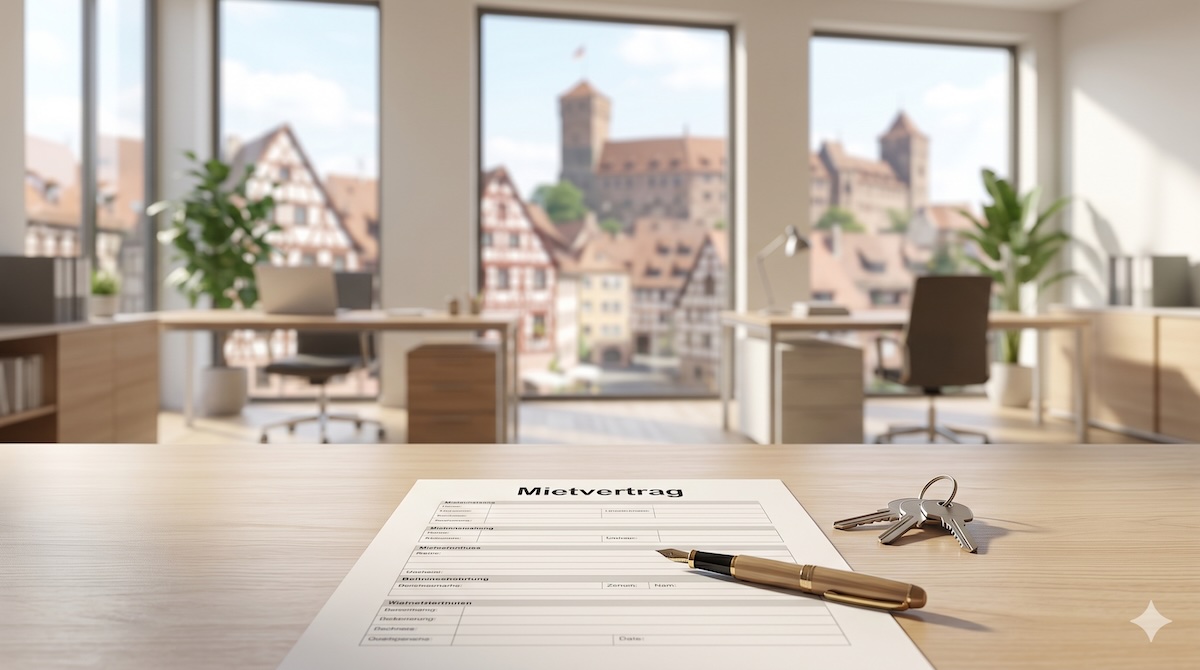 Maklerprovision Vermietung Nürnberg, Bestellerprinzip Franken, Immobilienmakler Fürth, Wohnungsübergabe Zirndorf