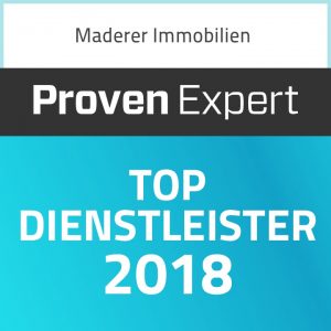 Immobilienmakler Maderer Immobilien aus Nürnberg Top Dienstleister 2018