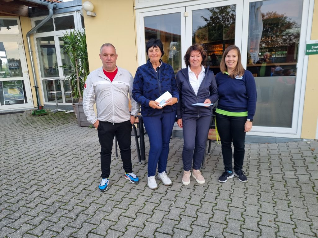 Birdiepool Sieger Jutta Teufel und Anna Fackelmann