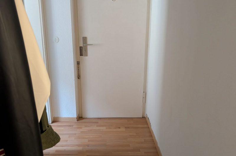Flur der tollen 1 Zimmerwohnung in den Sieben Zeilen in Nürnberg