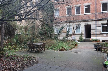 Innenhof der 3 Zimmer Terrassenwohnung zum kaufen