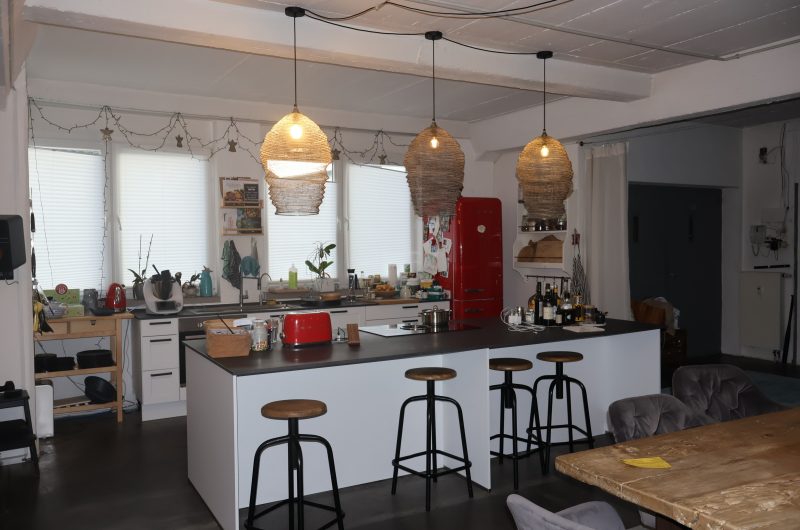 Küchenbereich Loft Büro in Dietenhofen