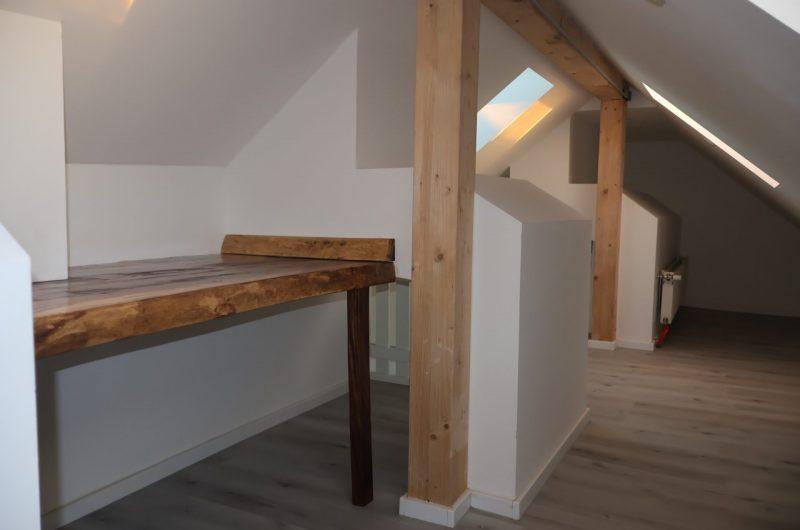 Spitzboden der Nürnberger Wohnung am Maxfeld