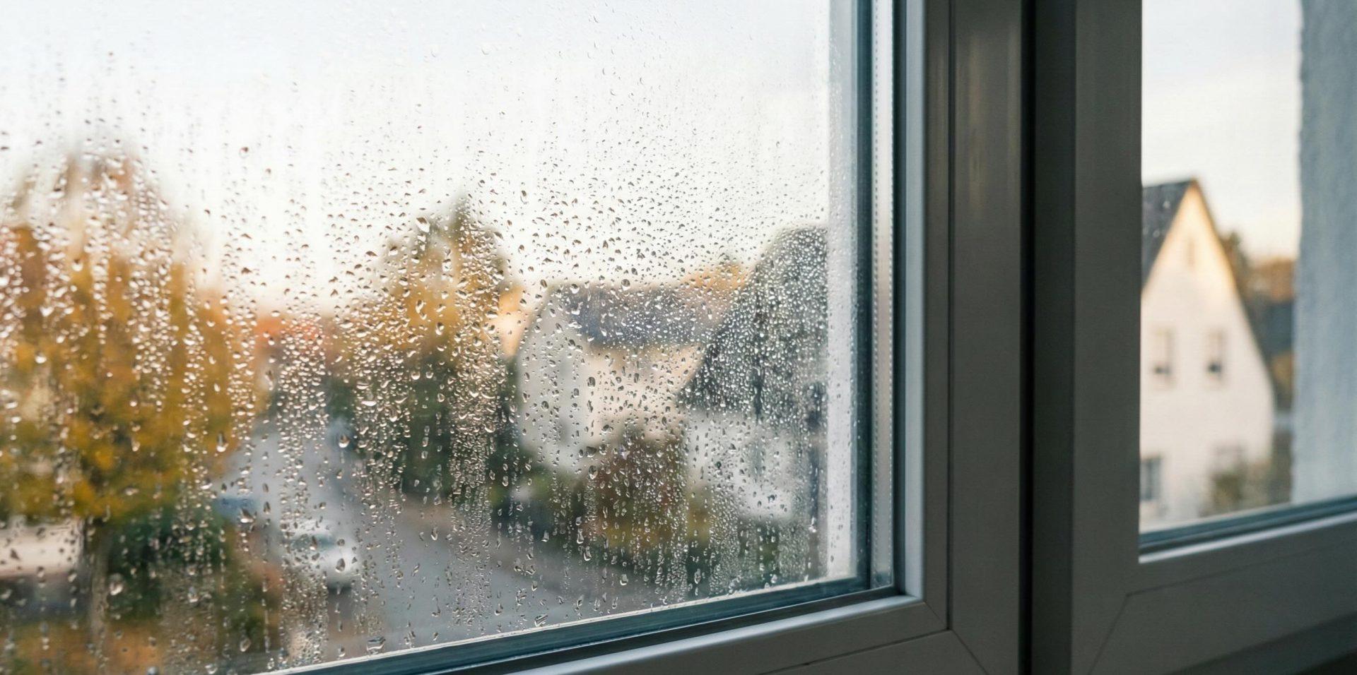 Beschlagenes neues Fenster durch fehlende Lüftung
