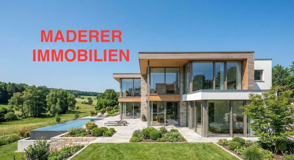 Immobilienmakler Maderer Immobilien – Hausverkauf und Wertermittlung in Schwaig und Behringersdorf.