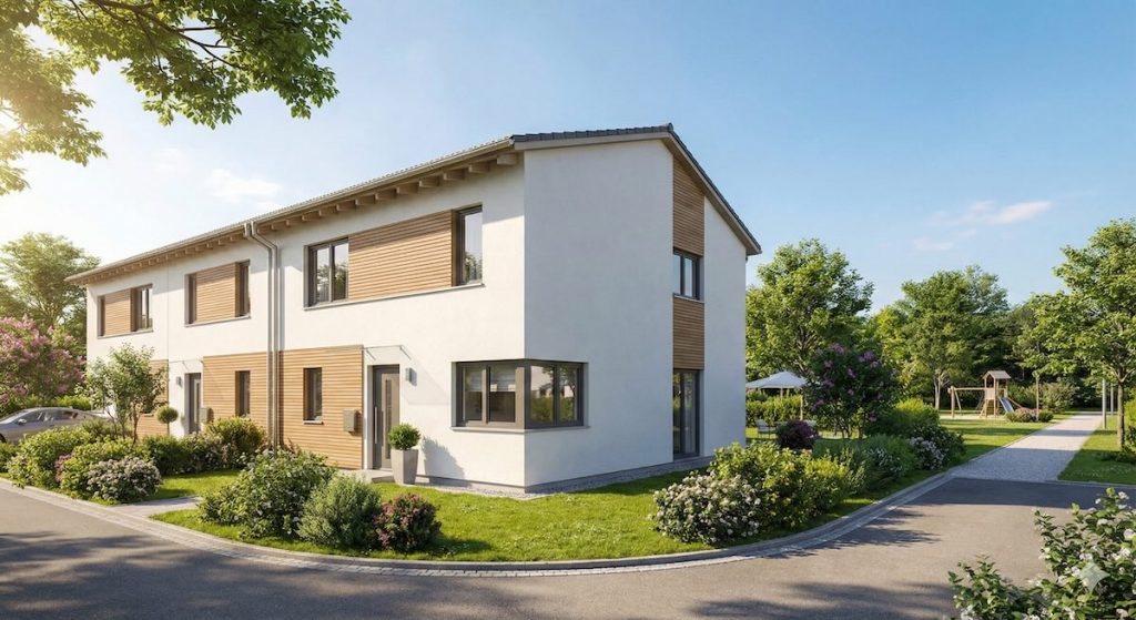 Immobilienmakler Maderer Immobilien – Verkauf eines Reihenendhauses im Pinderpark, Zirndorf.