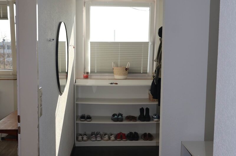 Eingangsbereich und Flur der 2-Zimmer-Wohnung