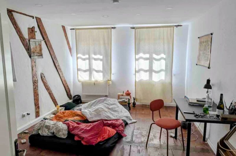 Schlafzimmer Sichtfachwerk Nürnberg Lorenzkirche