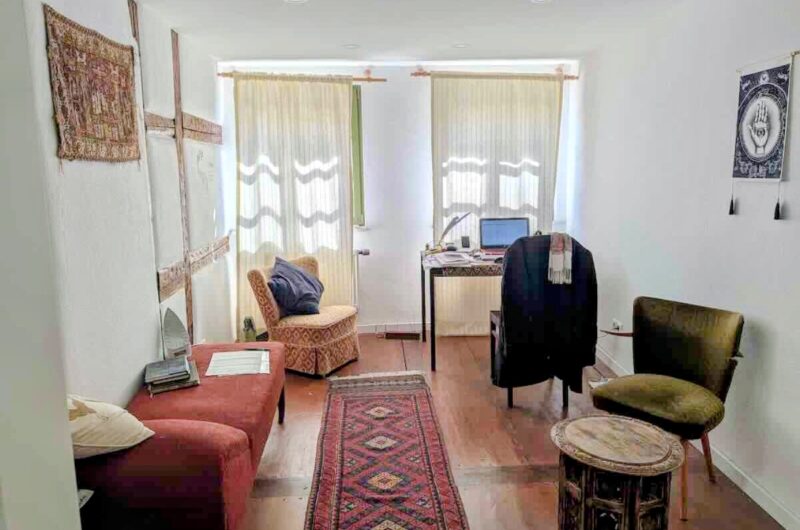 Wohnzimmer Sichtfachwerk Nürnberg Lorenzkirche