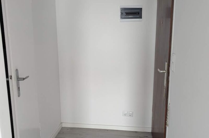 Eingangsbereich Flur heller Laminat Nürnberger Wohnung
